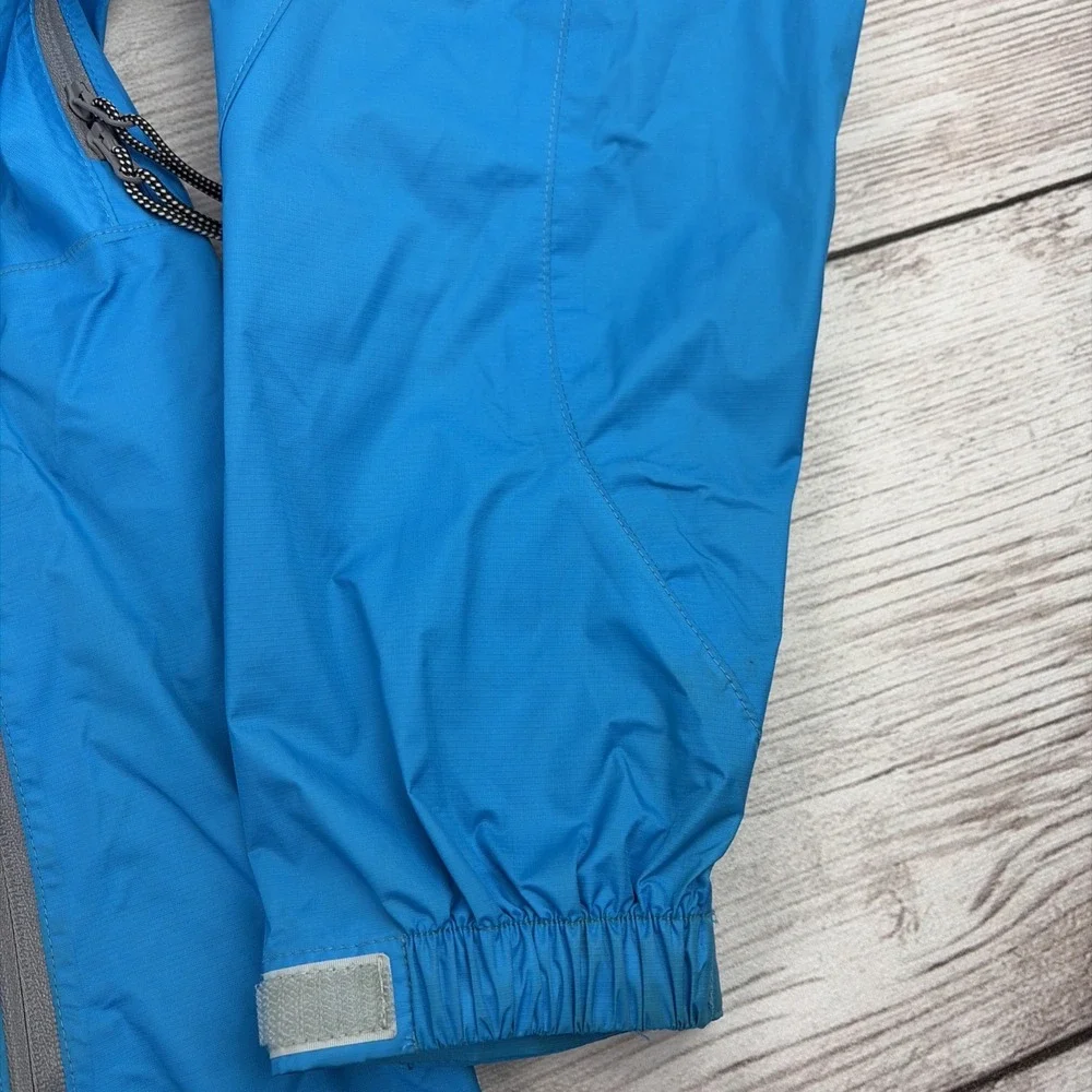 Red Ledge Men's S Blue Windbreaker Rain Jacket Hooded Waterproof Gorpcore Vented